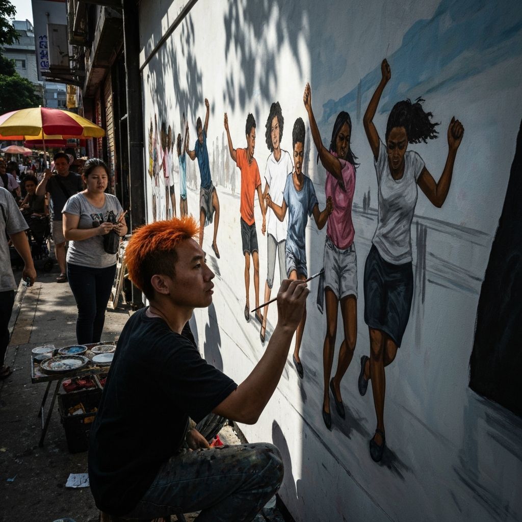 Live Mural Creation